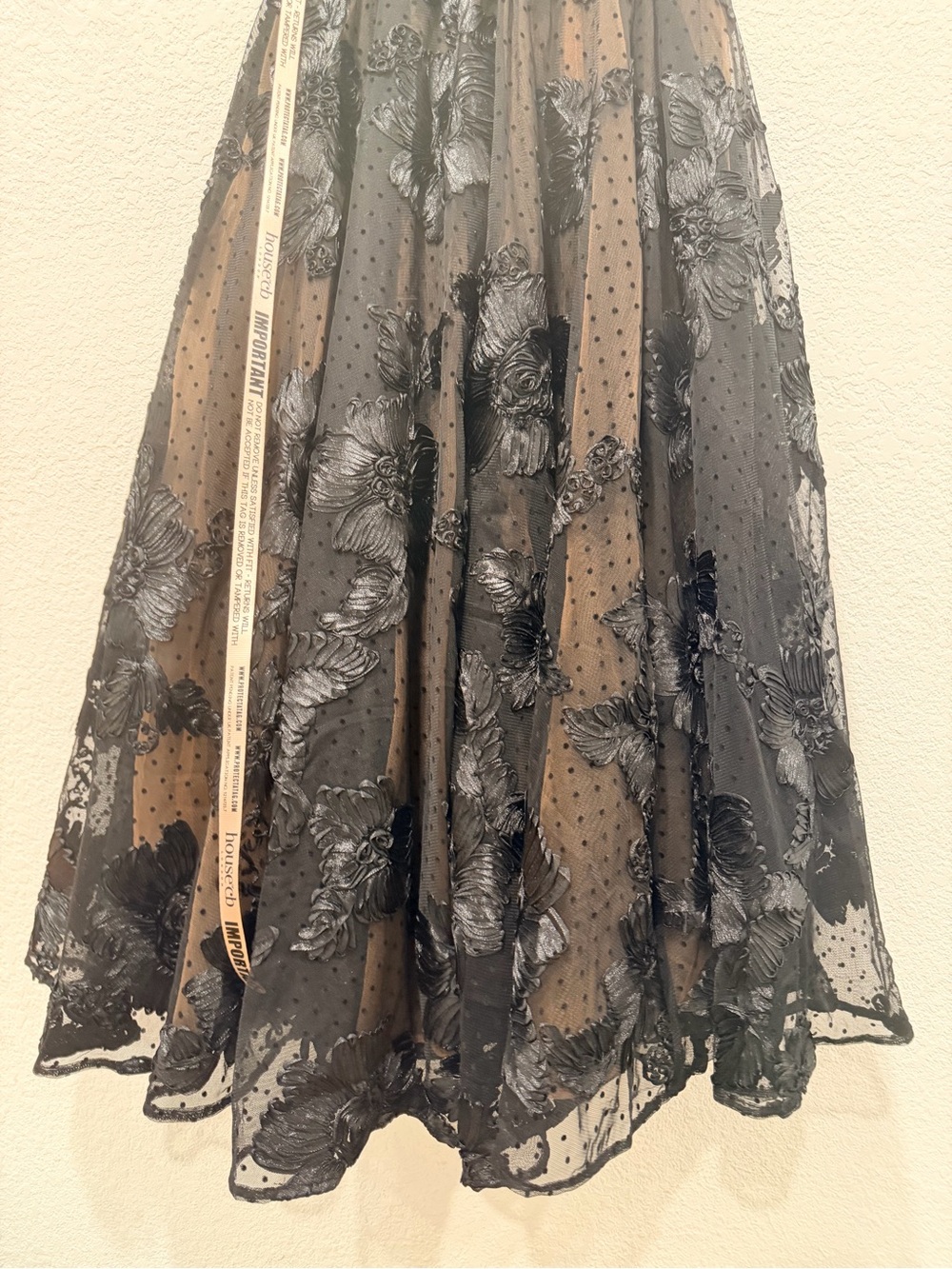 House of CB Black Lace Corset Midi Dress - Picture 11 of 15